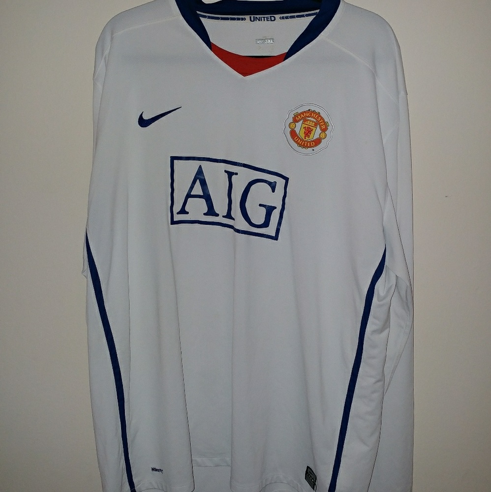 White Men's BERBATOV Nike Jersey
